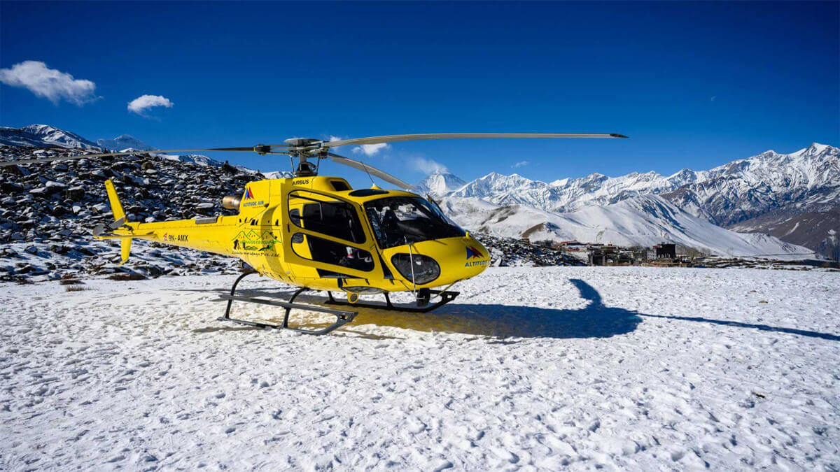 Helicopter Tour Package in Nepal